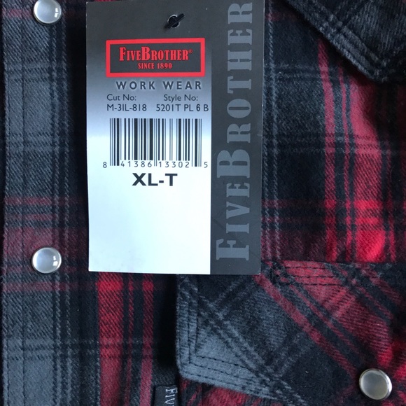 “Five Brother” Heavyweight Flannel - Picture 4 of 5